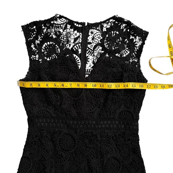 SHOSHANNA DARCY EVENING LACE DRESS ELEGANT STYLE FORMAL EVENT WOMEN SIZE 6 - Picture 9 of 11